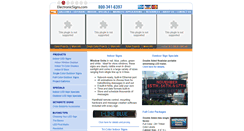 Desktop Screenshot of electronicsigns.com